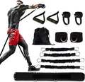 Boxing Training Resistance Bands Kit – 12-Piece Black